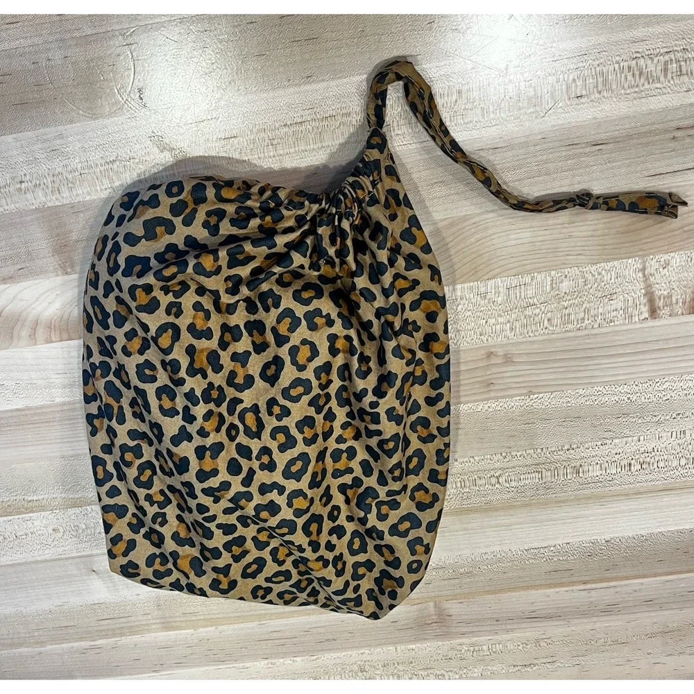 R13 Cheetah Print Canvas Slip-On Sneakers Women's Size 9, Men's 7, Bag Included